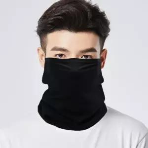 멀티스카프(블랙) 쿨멀티스카프 골프 쿨 귀걸이형 여름넥워머 쿨링소프