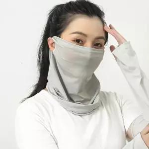 쿨 귀걸이형 쿨멀티스카프 여름넥워머 멀티스카프(그레이) 낚시 쿨링소프