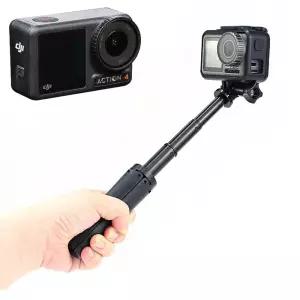 DJI 오즈모 액션 4 호환 액션캠 스탠드 삼각대 셀카봉 마운트 카메라 셀카봉 모노포드 삼각대 스탠드