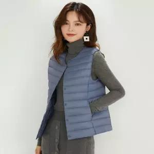 오리털패딩조끼 오리털경량패딩조끼 경량패딩조끼 여성용6컬러 오리털 경량패딩조끼 여자패딩조끼