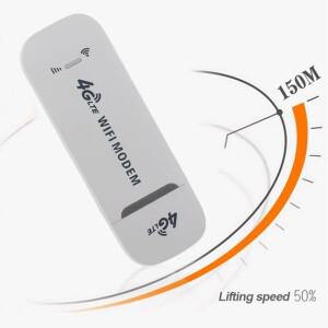 홈오피스용 모바일 와이파이 라우터, 4G LTE 무선 USB 동글 모뎀 스틱, SIM 카드 포켓 핫스팟 광대역, 150