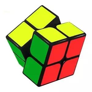 매직 큐브 2x2x2 스피드 2x2 부드러운 3D 퍼즐 미니 포켓 트위스트 교육 소년 성인