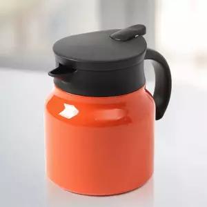 메가디자인 이중진공 보온주전자 750ML 오렌지 보온보냉포트
