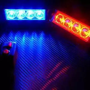 12V LED 경광등 스위치 싸이키 동시 교차 점멸 안전