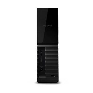 웨스턴 디지털 8TB 마이북 데스크톱 외장 하드 드라이브, USB 3.0, 비밀번호 보호 및 백업 소프트웨어가 포함된 HDD - WDBB0080HBK-NESN