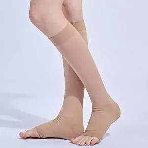 종아리 압박밴드 오픈토 서포트 XL 베이지-WFPURQ0
