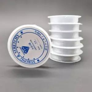 우레탄줄 투명줄 우레탄 팔찌재료 탄성줄 줄 비즈공예 낚시줄 0.8mm