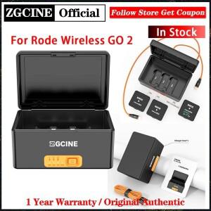 Rode Wireless GO 2 I II 단일 고속 충전 박스 3400mAh 내장 배터리 보조베터리 G0 2용 ZGCINE PS-R30 Pro