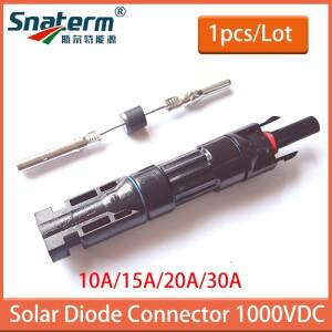 30A 20A 15A 10A PV 다이오드 태양 광 커넥터 IP68 방수 10SQ045 전지 패널 병렬 연결 보호