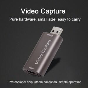 오디오 비디오 캡처 카드 4K HDMI 호환 USB 3.0 2.0 안정적인 컨버터 게임 스트리밍 라이브 방송용 60fps