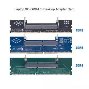 DDR3 노트북-데스크탑 메모리 어댑터 카드 RAM 커넥터 컴퓨터 변환기
