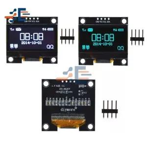 1.3 인치 OLED LCD 디스플레이 흰색/파란색 스크린 모듈 Arduino 용 4PIN IIC I2C 직렬 128x64 SSH1106
