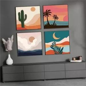diy 유화 그리기 유화 캔버스 그리기 인테리어 초보자 아크릴화 숫자 그림 집콕 따라