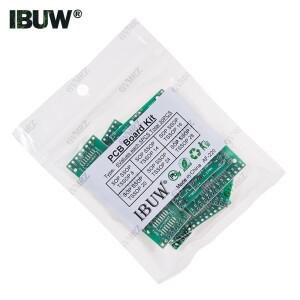 30PCS 6가지 값 SOP PCB 어댑터 보드 키트 SOP8/14/16/20/24/28 IC 프로토타입 DIY 전자 프로젝트용