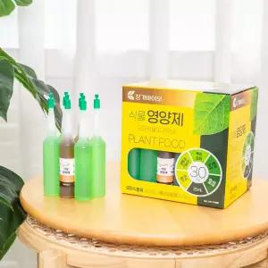플랜트연구소 장가바이오 식물영양제 반려식물용 30P 영 행운목 액체비료 야소 화초 갈이 가꾸기 식물