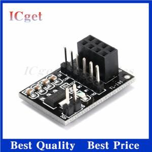 1/5PCS NRF24L01 무선 어댑터 모듈 3.3V Arduino 로봇 자동차 용 새 소켓 플레이트 보드 8Pin