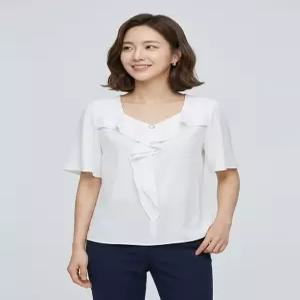 조이너스 플레어 스퀘어넥 블라우스-JU23RB2902523A 1401450