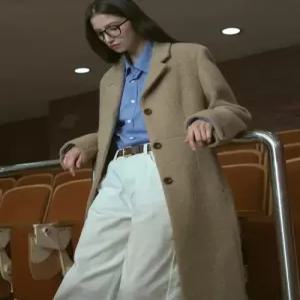 드로우핏 우먼 DRAWFITWOMEN 알파카 테일러드 싱글 코트 BEIGE