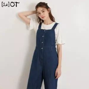 르오트 LeOT 린넨블렌디드 데님 점프 수트-사이즈 55~88까지 1385401