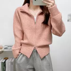 [크로스컴퍼니]wool 따뜻 마틸다 니트 투웨이 집업 가디건 (7948534A)