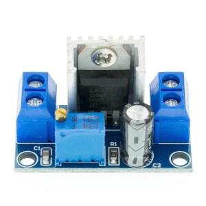 1/5/10pcs LM317 가변 전압 레귤레이터 전원 공급 장치 DC-DC 컨버터 벅 스텝 다운 회로 기판 모듈 선형