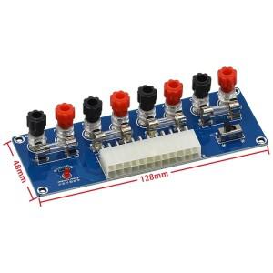 XH-M229 데스크탑 개 섀시 전원 ATX 전송-어댑터 보드 공급 회로 콘센트 모듈 24핀 출력 단자