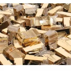CAT7 RJ45 커넥터 플러그 단자 랜잭 8P8C 100개 [BGP99374]