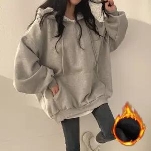 1컬러 후스레이디  후드티 반집업 [BKA76537]