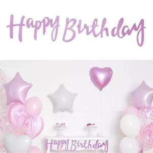 모나카러버 이벤트 가랜드 생일 캘리그라피 핑크 생일포토존 파티룸꾸미기