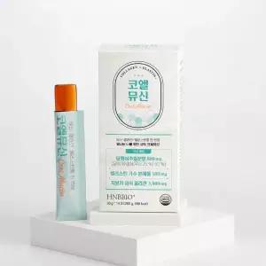 코엘뮤신 20g*14포 달팽이추출분말(뮤신25%)800mg 엘라스틴 100mg 저분자피쉬콜라겐 3,000mg