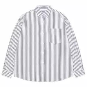 남성 세로 스트라이프 포켓 셔츠 DMG-SHA-Q4304418