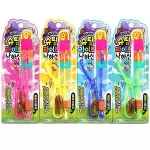 슈팅 라이트 낙하산 20개장난감 단체 행사완구 어린이선물 불빛 플라이윙 플라잉바람개비 LED 판촉물