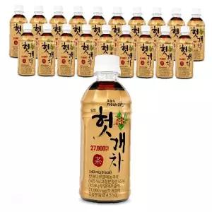 헛개나무차 340ml 20p 숙취해소 간건강 음료 캔음료 편의점 가정용 업소용