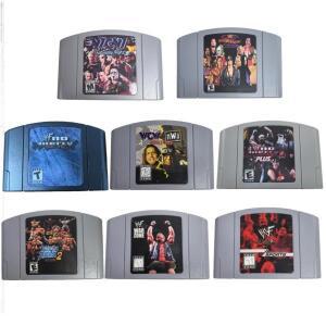 유희왕슬리브N64 게임 카세트, 미국 WCW Saturday 영어 수집 장난감 선물