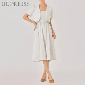 [블루레이스] 스모크원피스+볼레로자켓SET_BI3M3OP3541
