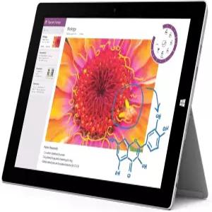 마이크로소프트 Surface 3 태블릿 Intel Atom x7 x7-Z8700 1.6 GHz 4 GB 64 SSD Windows 10 실버 10.8