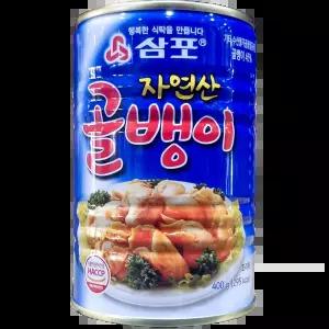 골뱅이캔 (삼포 400g) 포장전문점 해물찜용 술집 우렁 가정용