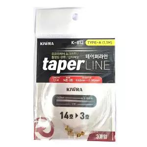 키우라 테이퍼라인 K-812 한치 오모리그 갈치 텐빈 텐야