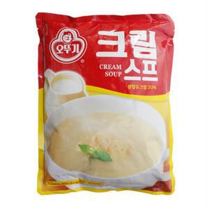 크림스프(1kg) 오뚜기-간식  아침 가정용 업소용 대용량 분말형 경양식 식당 음식점