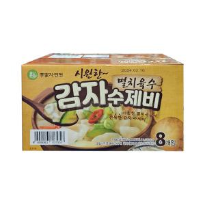 코스트코 감자수제비 이가자연면 186.5g x 8개