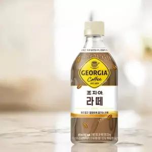 조지아 크래프트 카페라떼 편의점 탕비실 아이스 470ml 24개