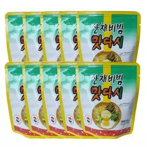 산채비빔맛다시(90g) 10개 양념장