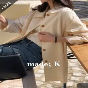 피드 하프 트렌치 코트