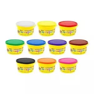 아모스 탱탱 아이 클레이 600g 대용량 만들기 토 아트 촉감 찰흙 미술 놀이 키즈 아기 유아 세트