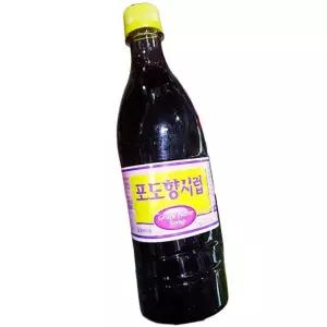 오뚜기 포도향 시럽 1kg 15개 음료