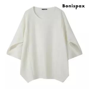 [보니스팍스](신세계 사우스시티)루즈핏 돌먼 롱 슬리브 티셔츠 (XQ4TS019M0)