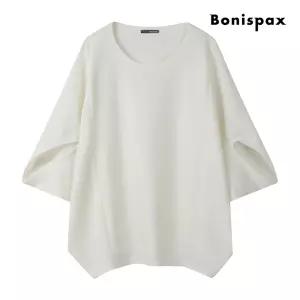 보니스팍스 루즈핏 돌먼 롱 슬리브 티셔츠 XQ4TS019M0