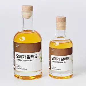 백년본가 프리미엄 건강오일 오메가 참깨유 365ml 2병