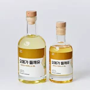백년본가 프리미엄 건강오일 오메가 들깨유 365ml 2병