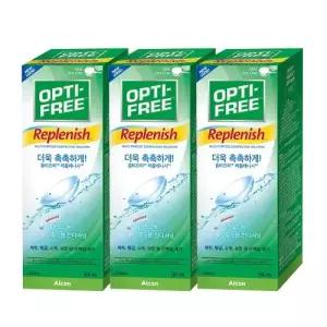 옵티프리 렌즈세척액 리플레니시 420ml 3개